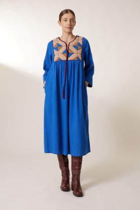 Vestido Room Losange Blue