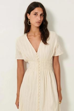 Vestido Galaposa Sandcream