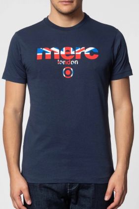 Camiseta Broadwell Navy Merc London